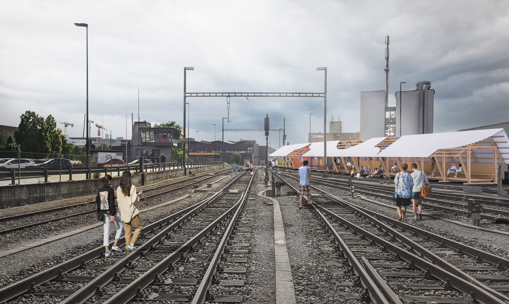 Die «Loggia Baseliana» - eine urbane Veranda © isla