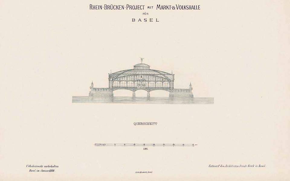 Markt-und Volkshalle für Basel © Friedrich Keck