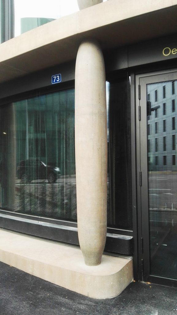 Stütze Maison Davidoff © P. Lutz / Architektur Basel