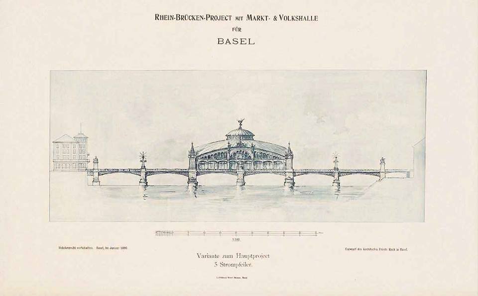 Markt-und Volkshalle für Basel © Friedrich Keck
