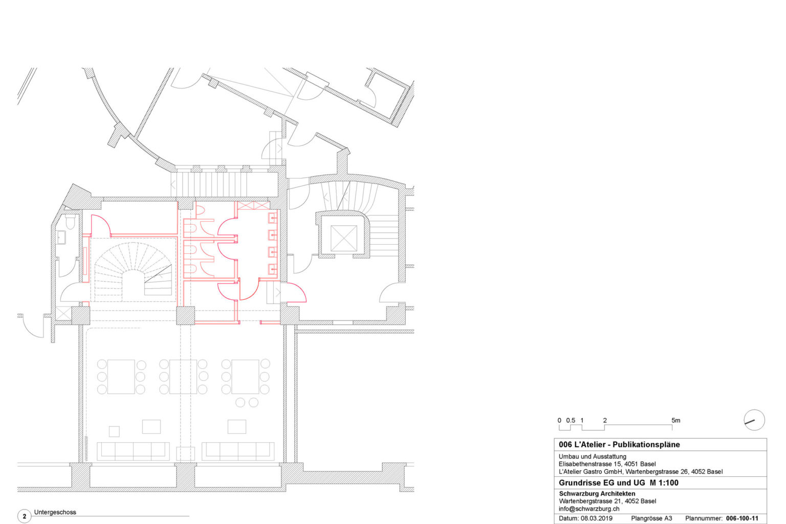 Grundriss Untergeschoss