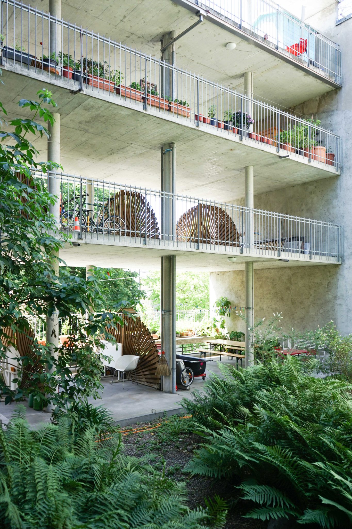 Apartment and Office Building Schwitter (1985 – 1988) © Giorgio Azzariti