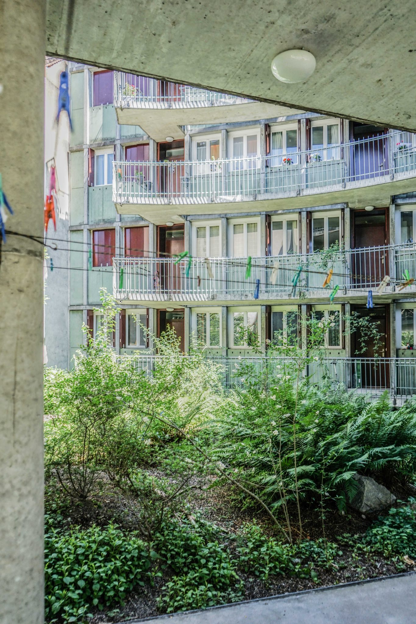 Apartment and Office Building Schwitter (1985 – 1988) © Giorgio Azzariti