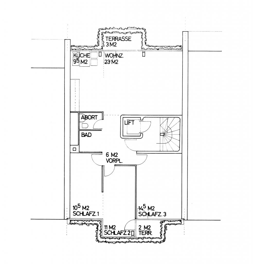 Grundriss Obergeschoss