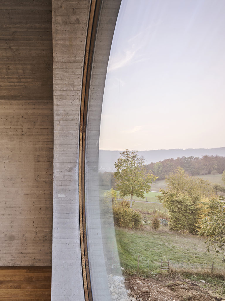 Unverbauter Ausblick OG, Wohnhaus W, Seltisberg © Mark Niedermann Photography