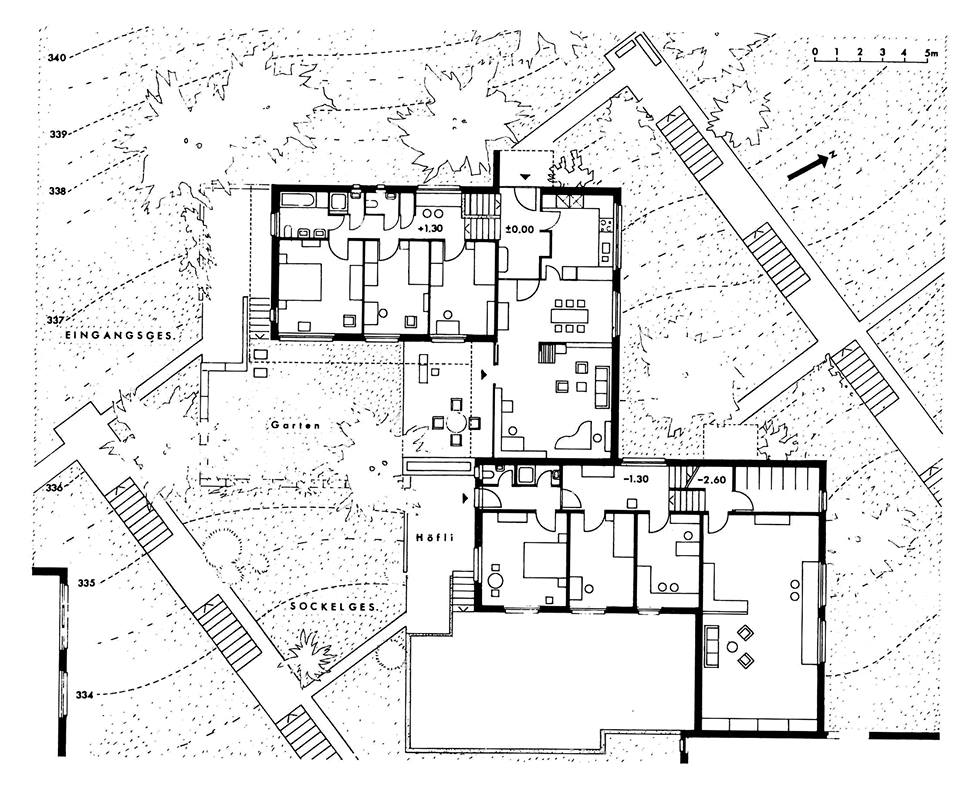 Siedlungs Jakobsberg II. Etappe von Hermann Baur, 1969