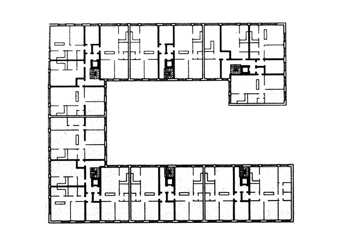 Warteckhof von Diener & Diener, 1996