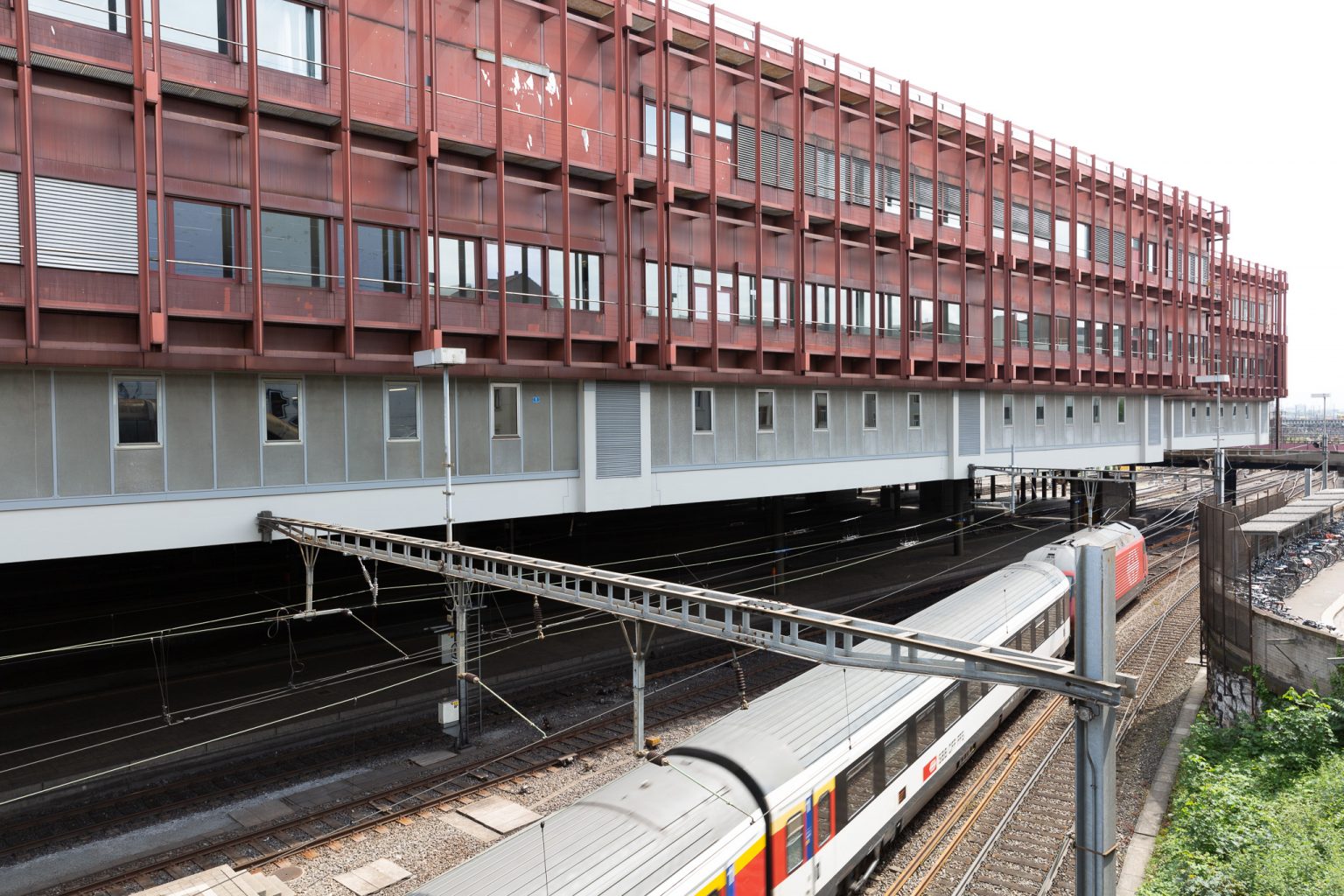 Das bestehende Postreitergebäude © Architektur Basel