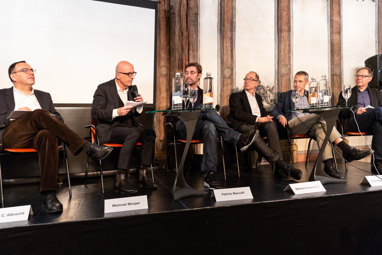 BSA-Debatte zur Baukultur an der Universität Basel © Architektur Basel