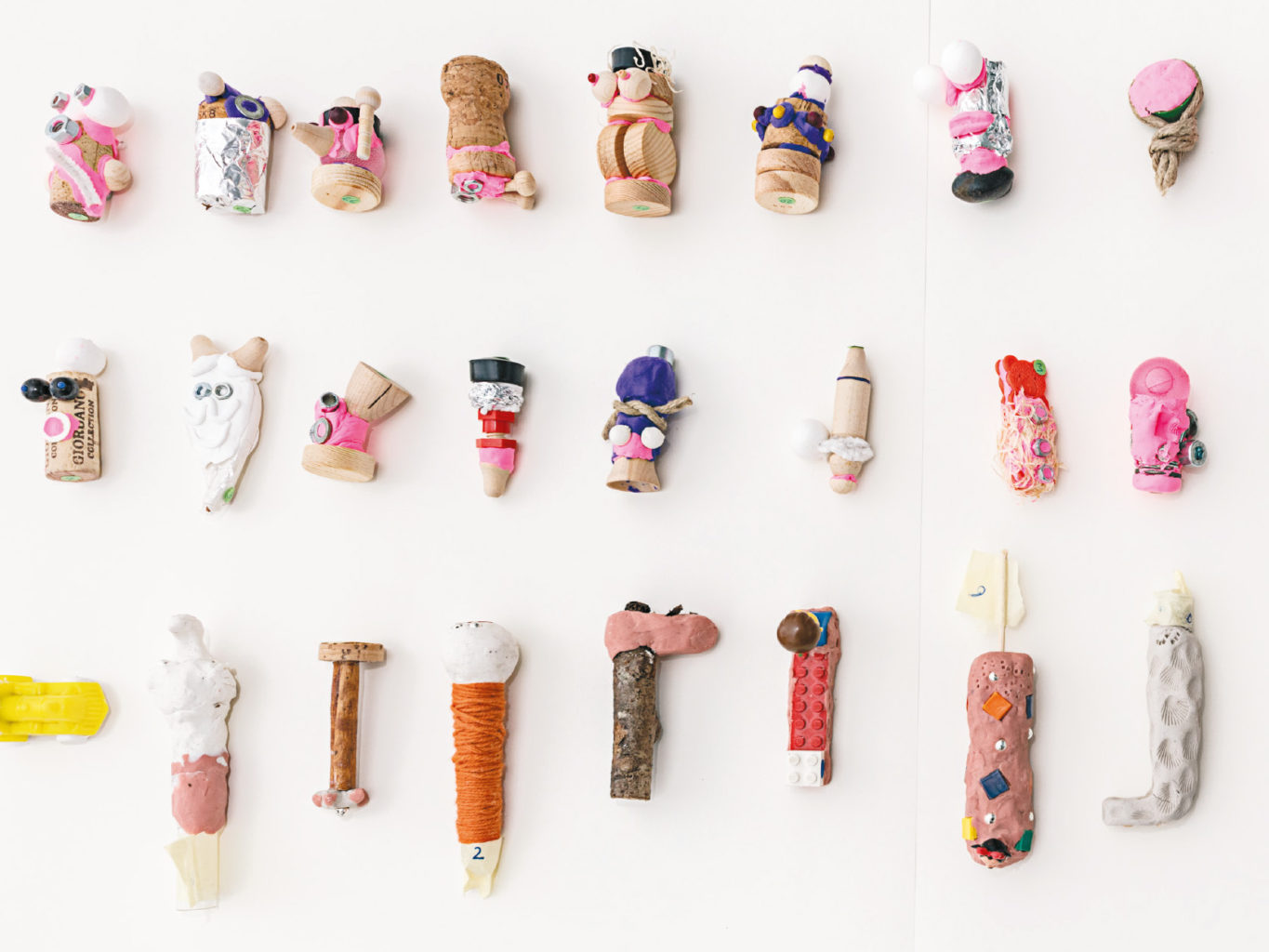 Die fertigen Bastelobjekte | Foto: © Marcel Scheible