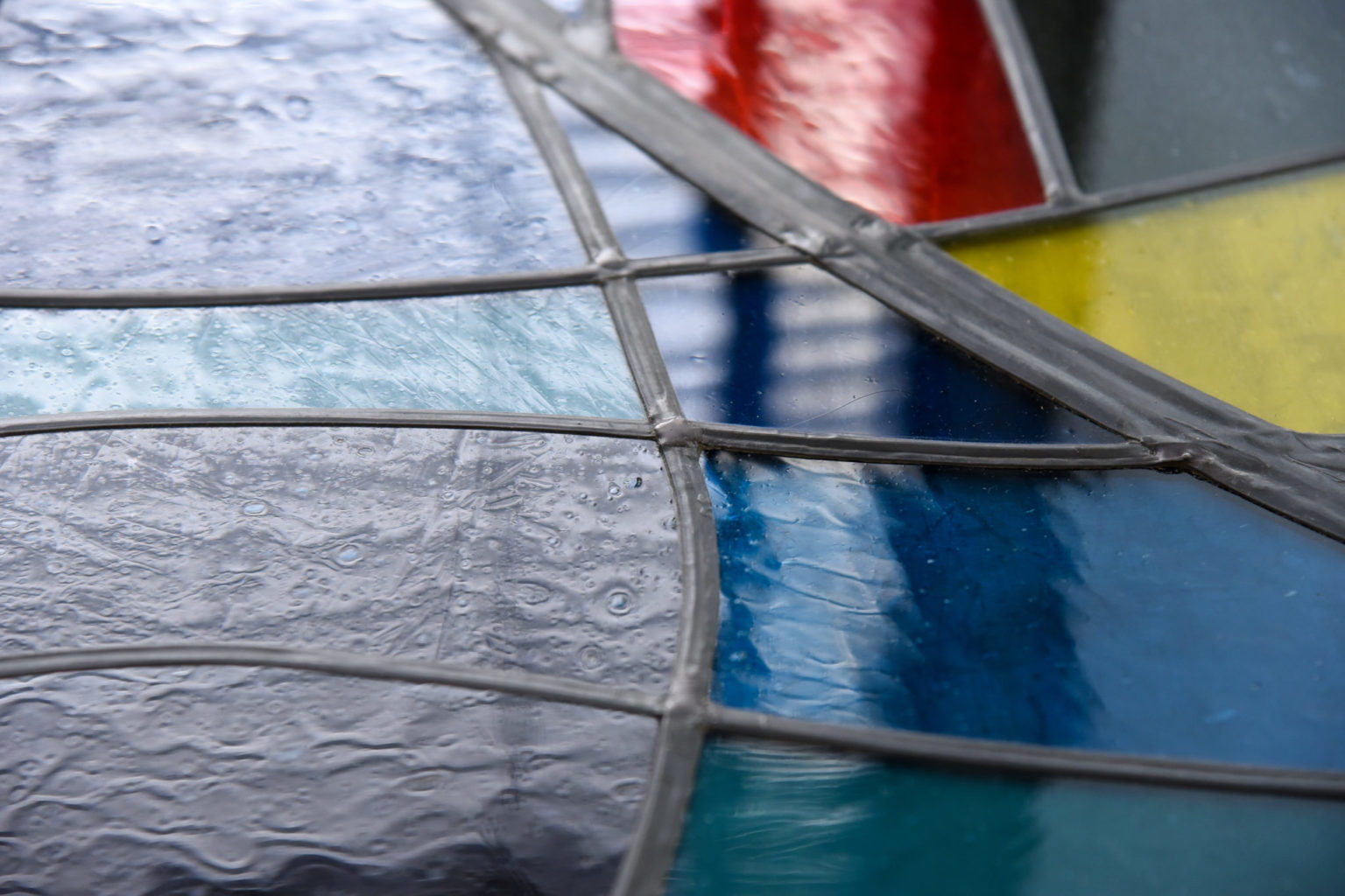 Detailaufnahme Glasoberflächen