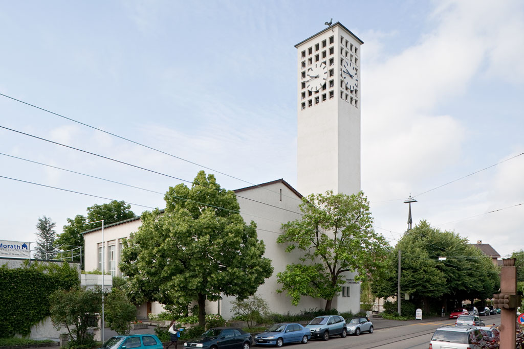 Reformierte Kirche (1932), Allschwil © Börje Müller Fotografie