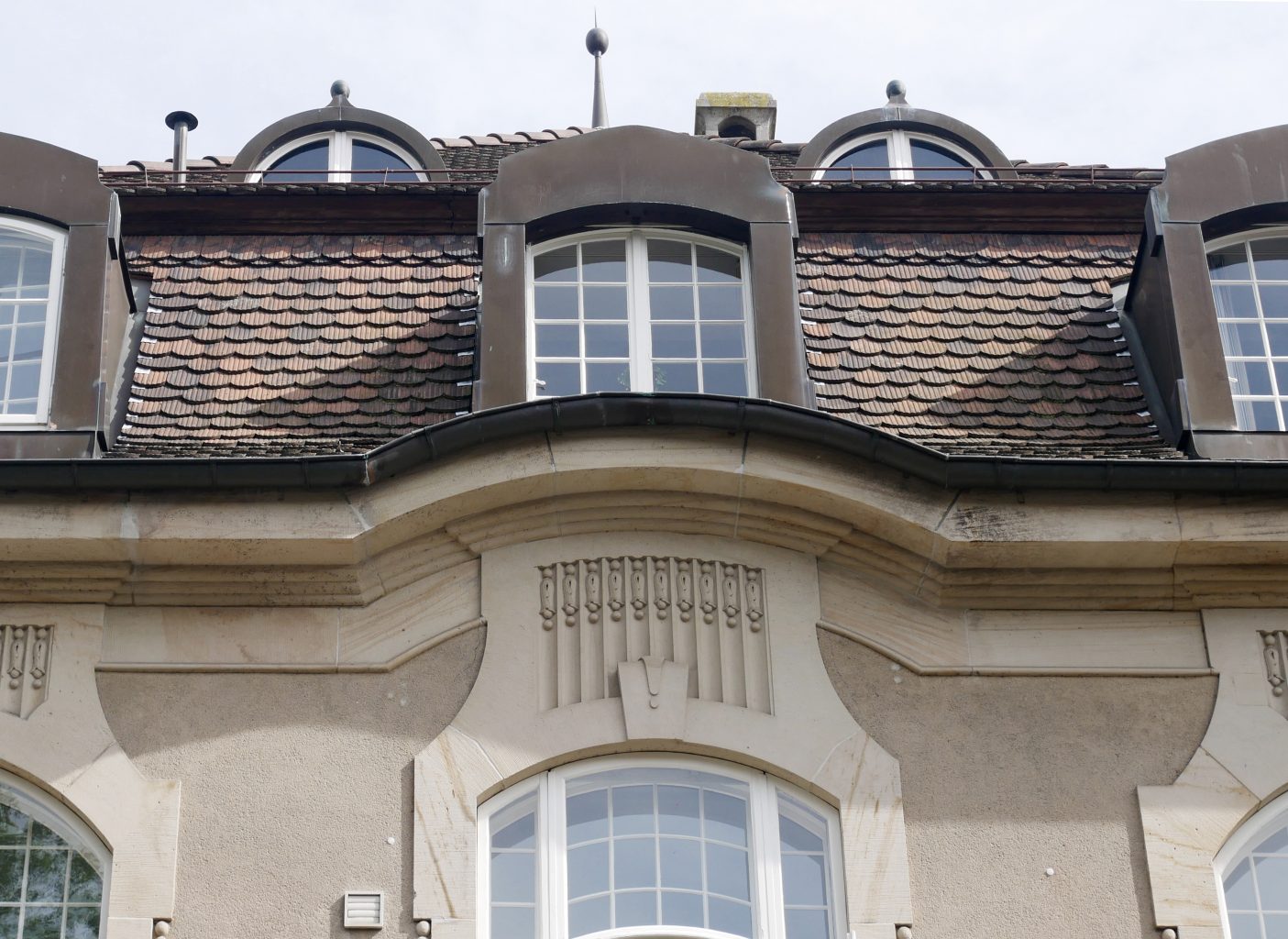 Einfamilien-Reihenhaus von Wilhelm Bernoulli, Bild: © Architektur Basel