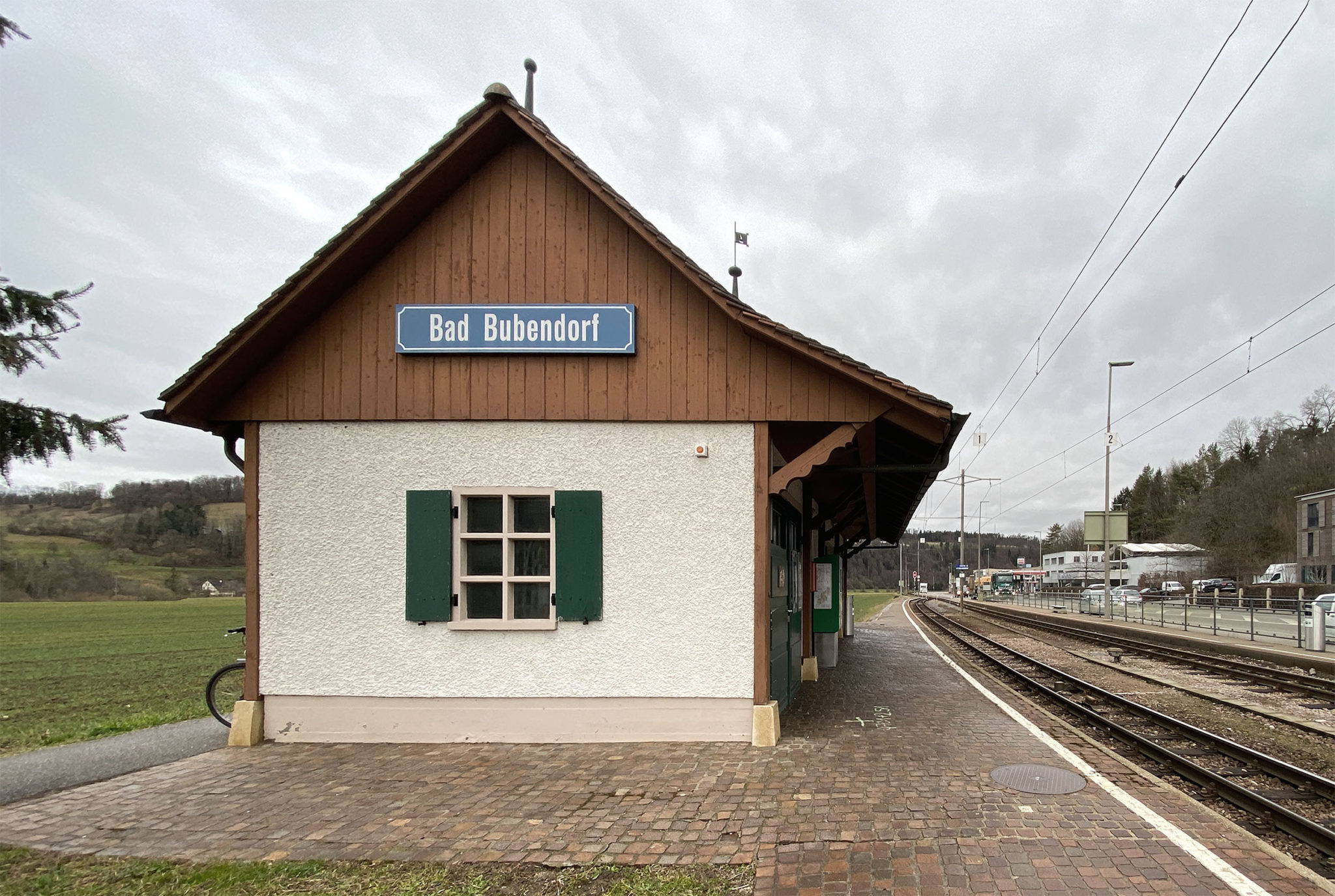 Historisches Stationsgebäude der Waldenburgerbahn © Simon Heiniger / Architektur Basel
