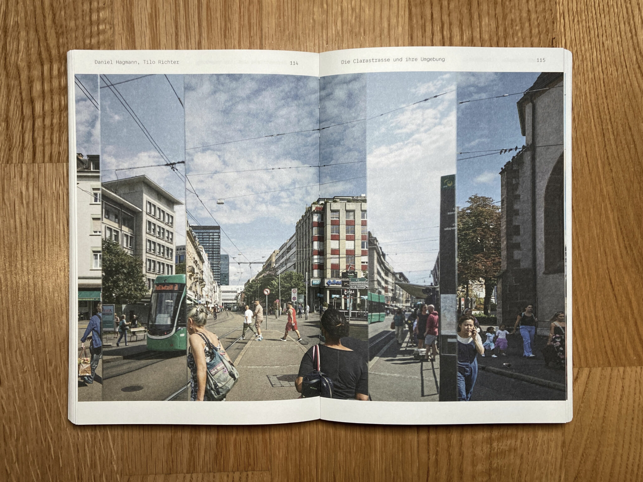 Fotograf Tom Bisig hat die Standorte mit einer eigens entwickelten Spiegeltechnik abgelichtet