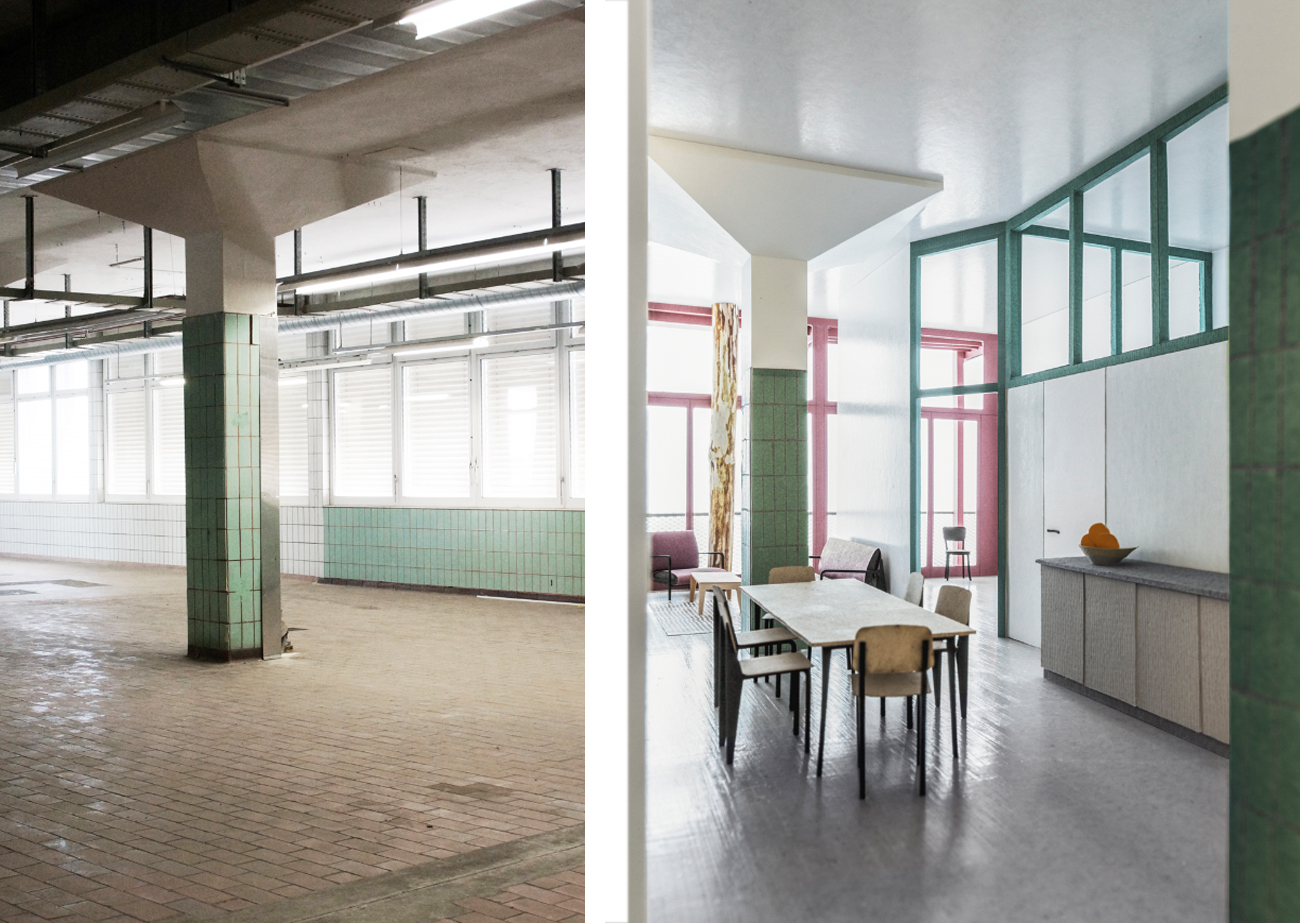 Umbau Weinlager Lysbüchel Süd © Esch Sintzel Architekten