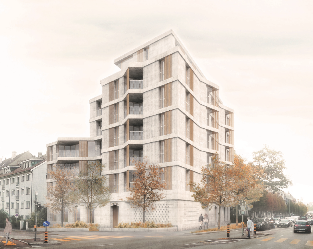 Studienauftrag Odd Fellows-Haus in Basel © Felippi Wyssen Architekten