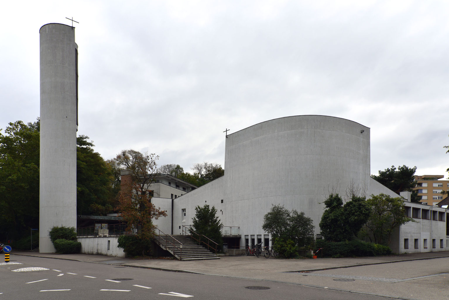 Römisch-katholische Kirche Bruder Klaus, Birsfelden © Architektur Basel