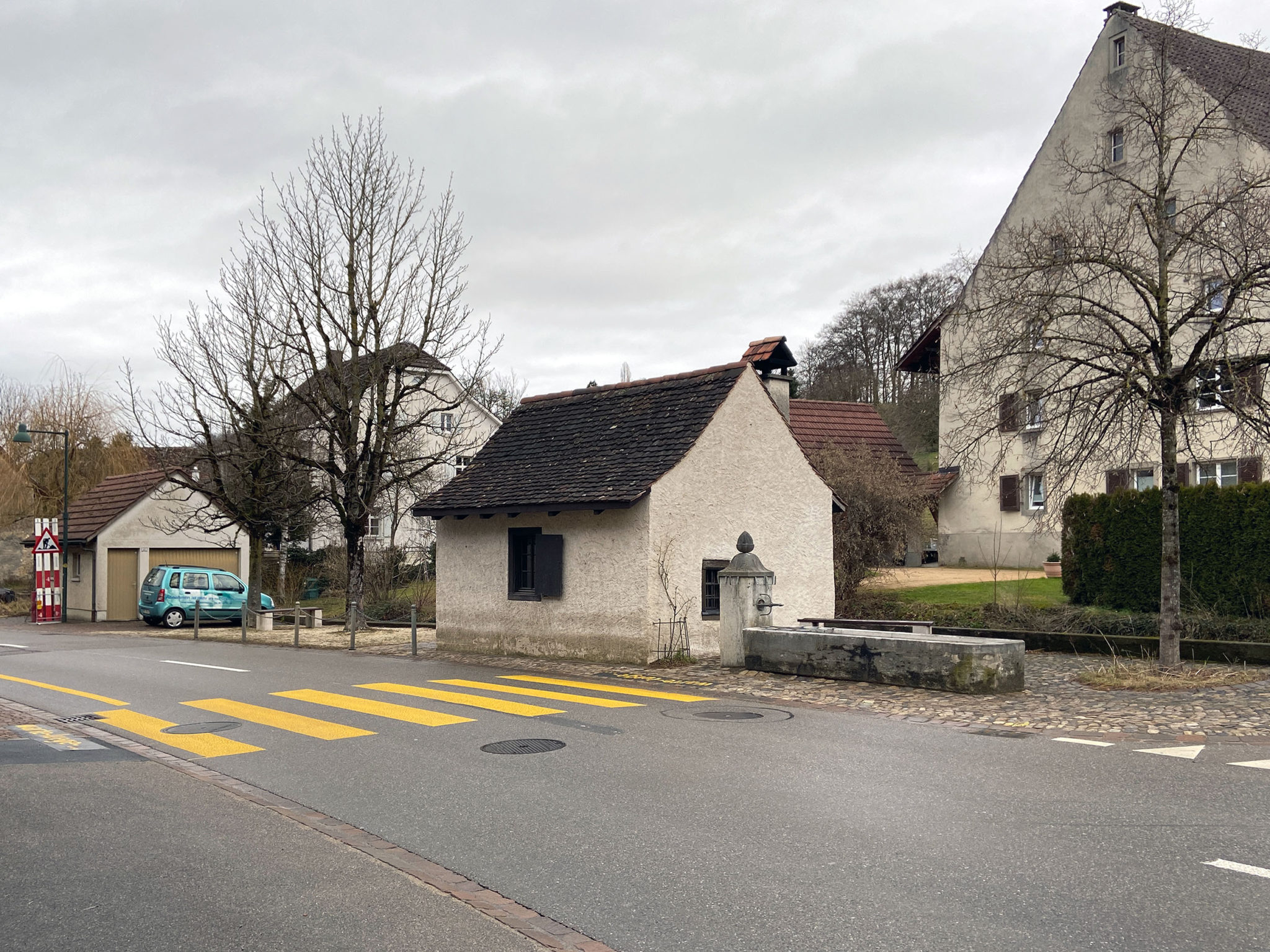 Eine für das Dorfbild wertvolle Kleinarchitektur: Buuchhüsli Nr. 85, Ziefen © Simon Heiniger / Architektur Basel