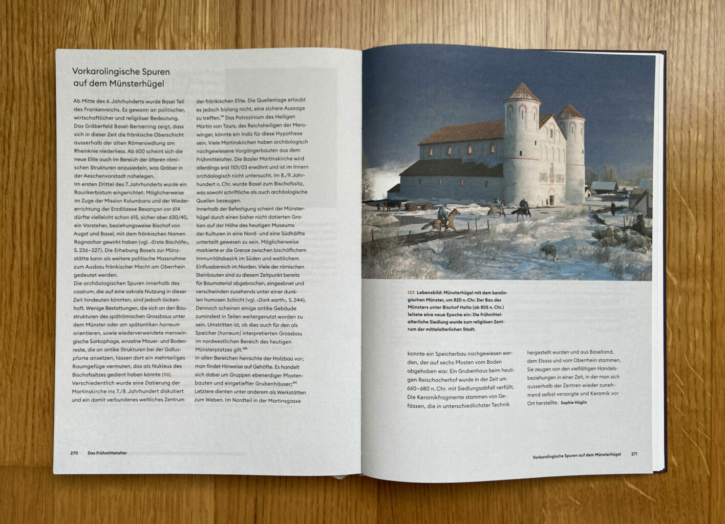 Der Bau des Münsters unter Bischof Haito © 2024 Christoph Merian Verlag
