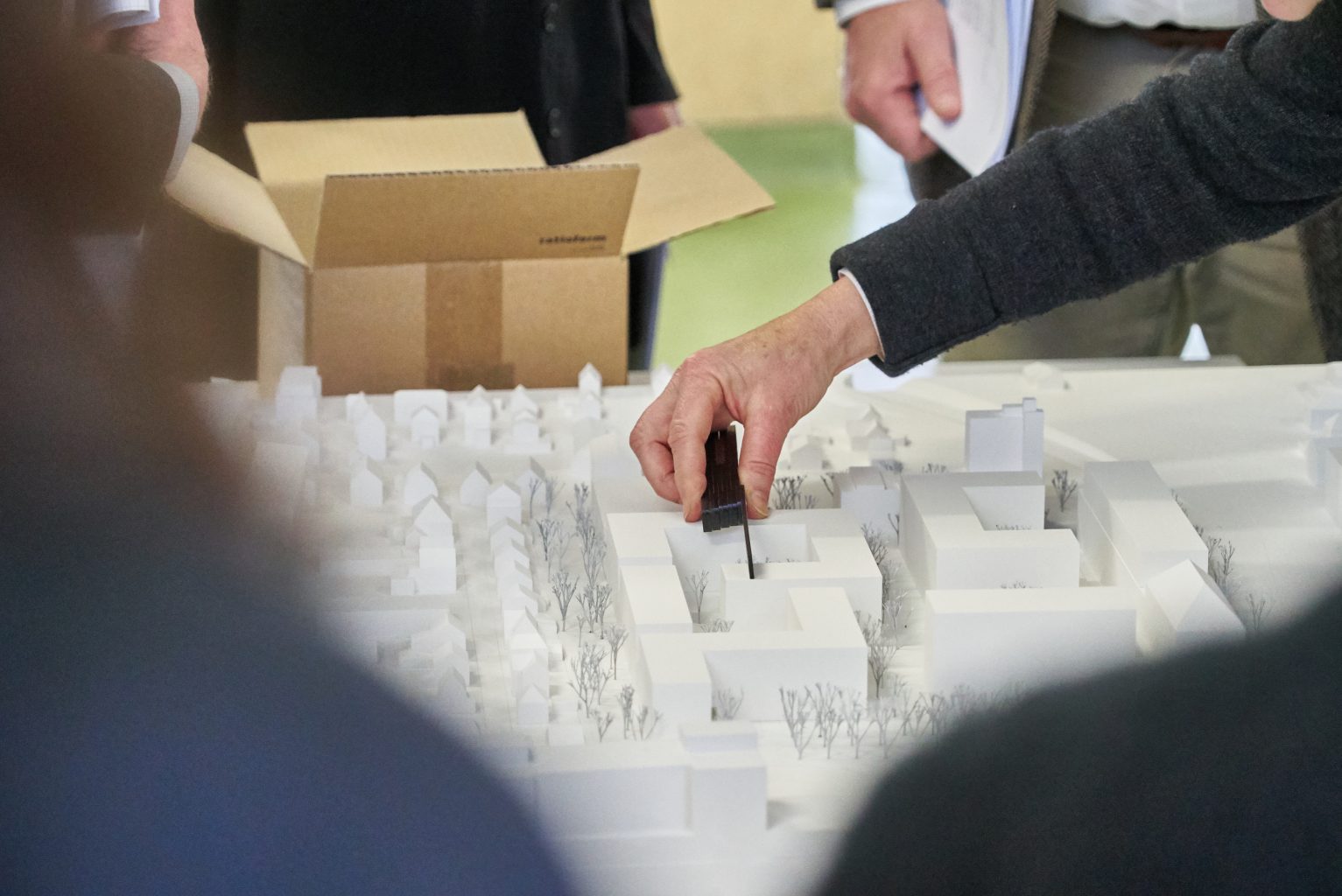 Es wird Mass genommen © foto-werk gmbh, Basel - Michael Fritschi