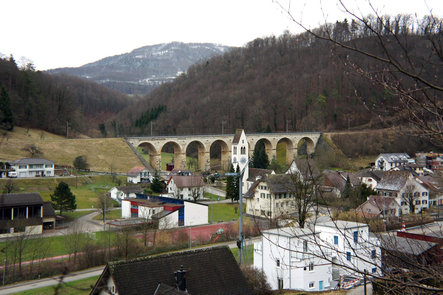 Eisenbahnviadukt, Rümlingen © Architektur Basel