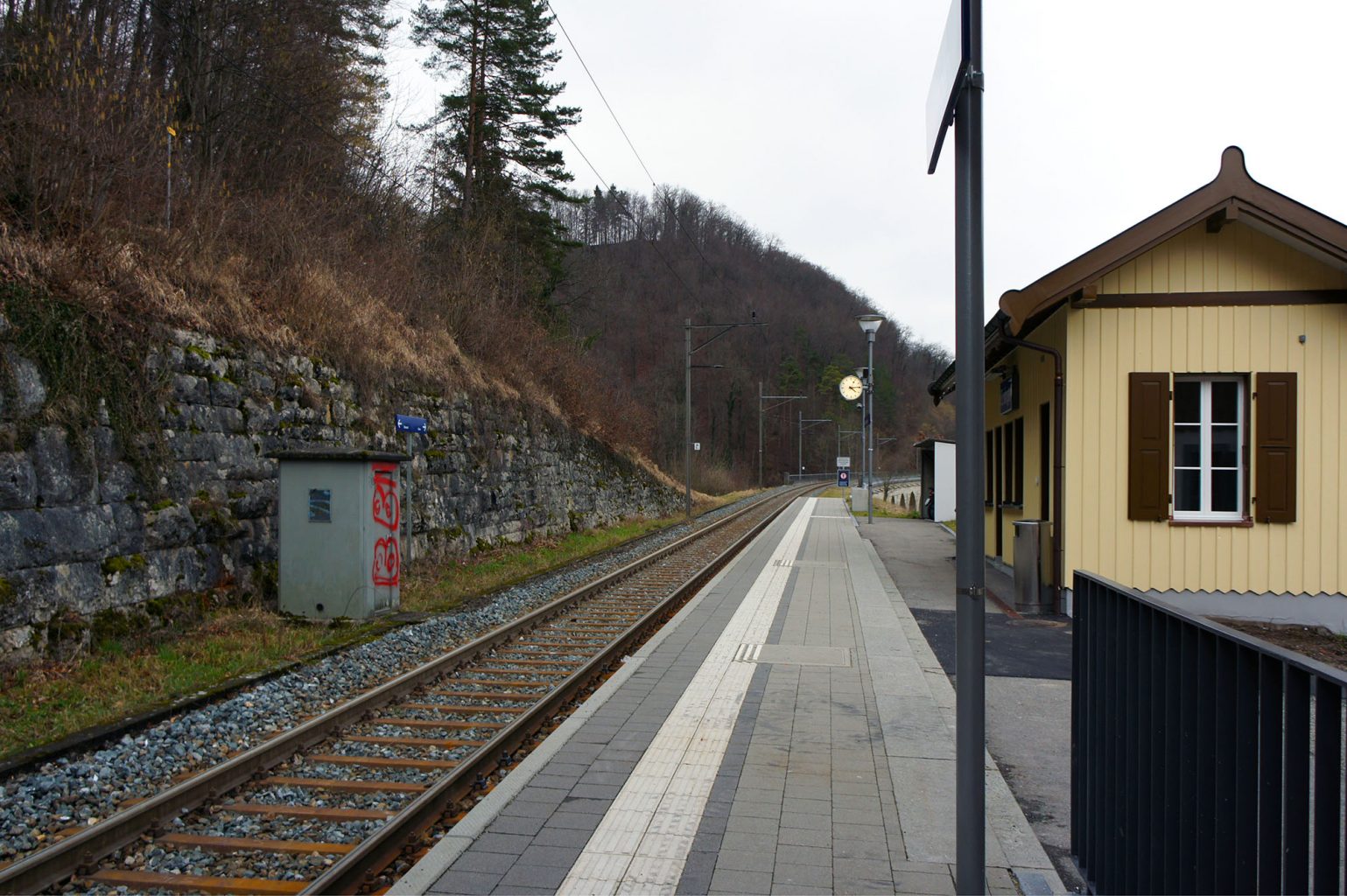 Stationsgebäude, Rümlingen © Architektur Basel