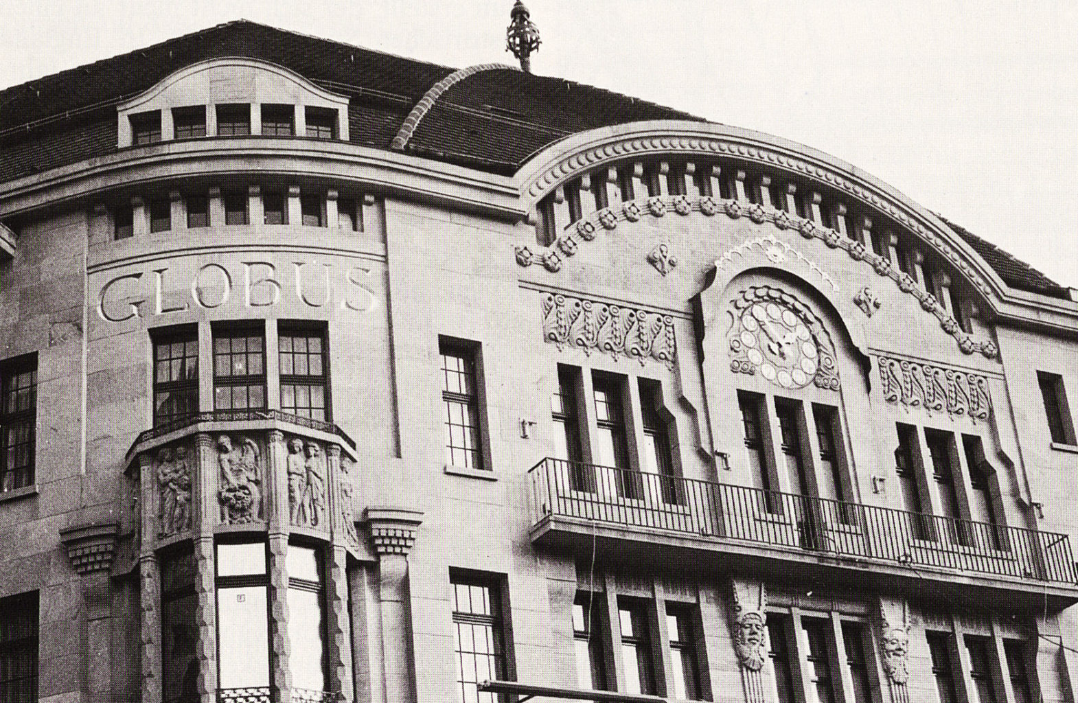 Warenhaus Globus am Marktplatz © Basler Stadtbuch