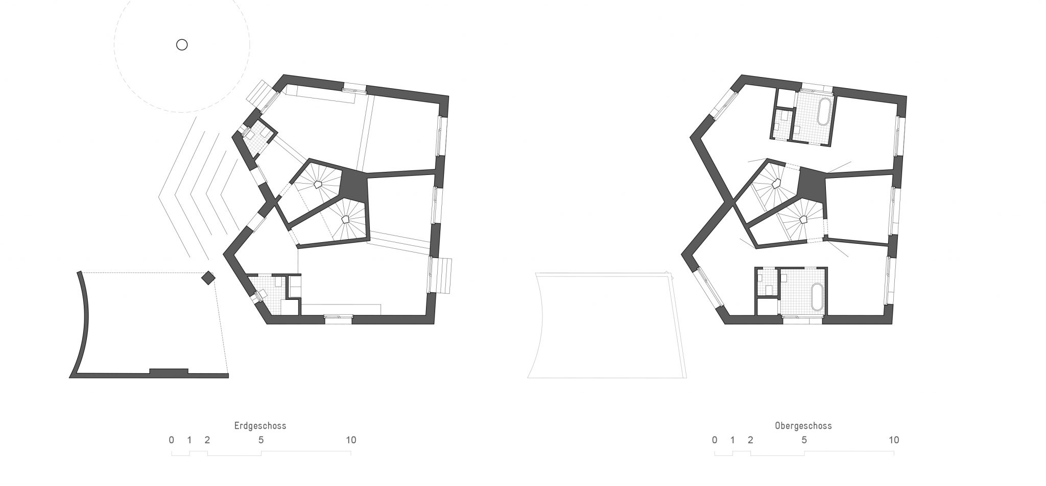 Grundriss Haus Bernardi © Buol & Zünd Architekten