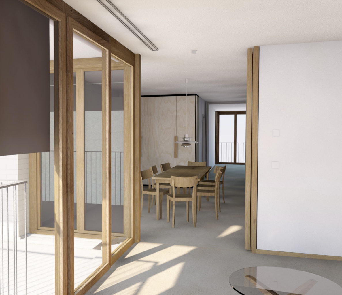 Burgfelderstrasse | Küche Prozessbild ©Nord Architekten