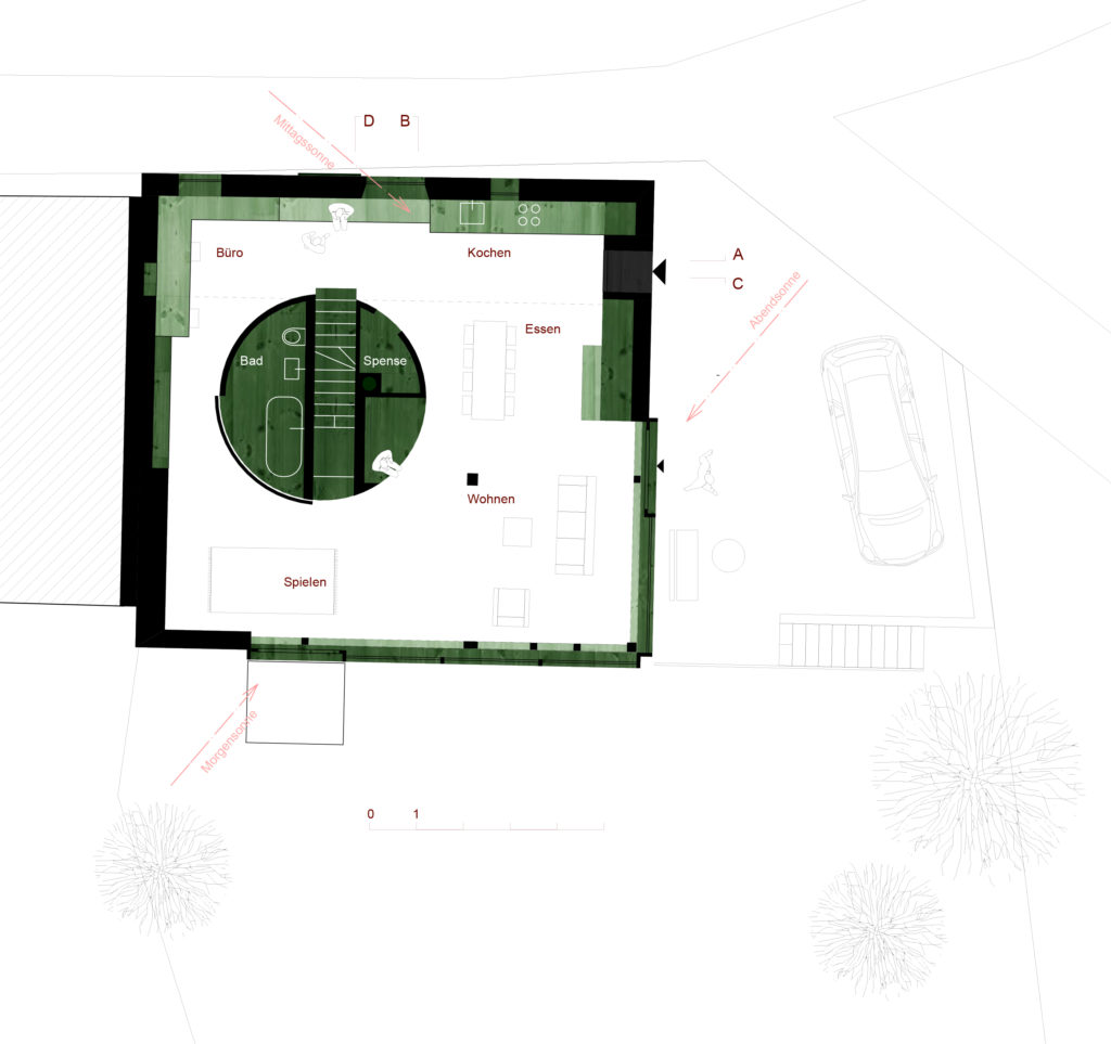Umbau Haus Obstalden © lilitt bollinger studio