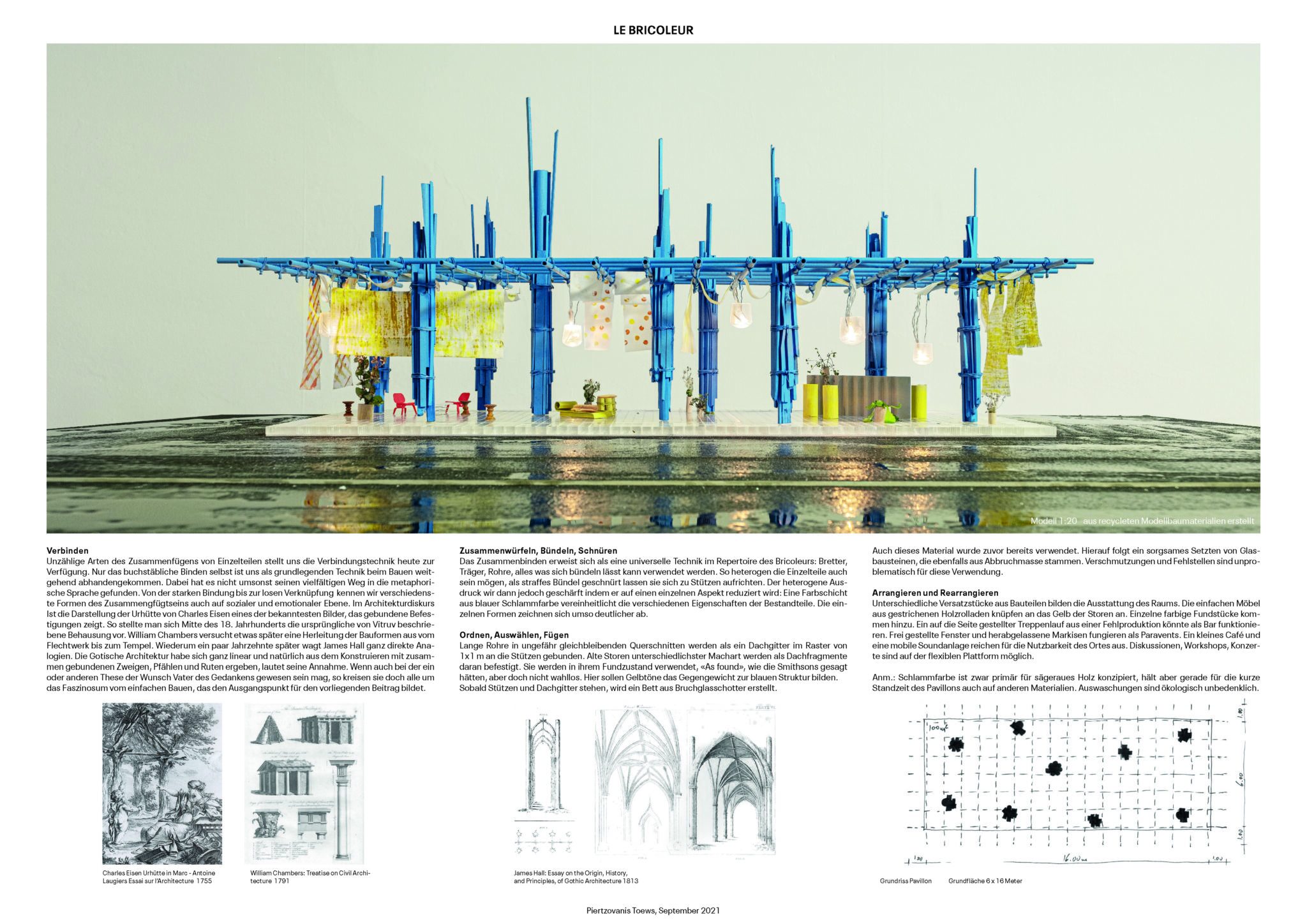«LE BRICOLEUR» © Piertzovanis Toews, Basel