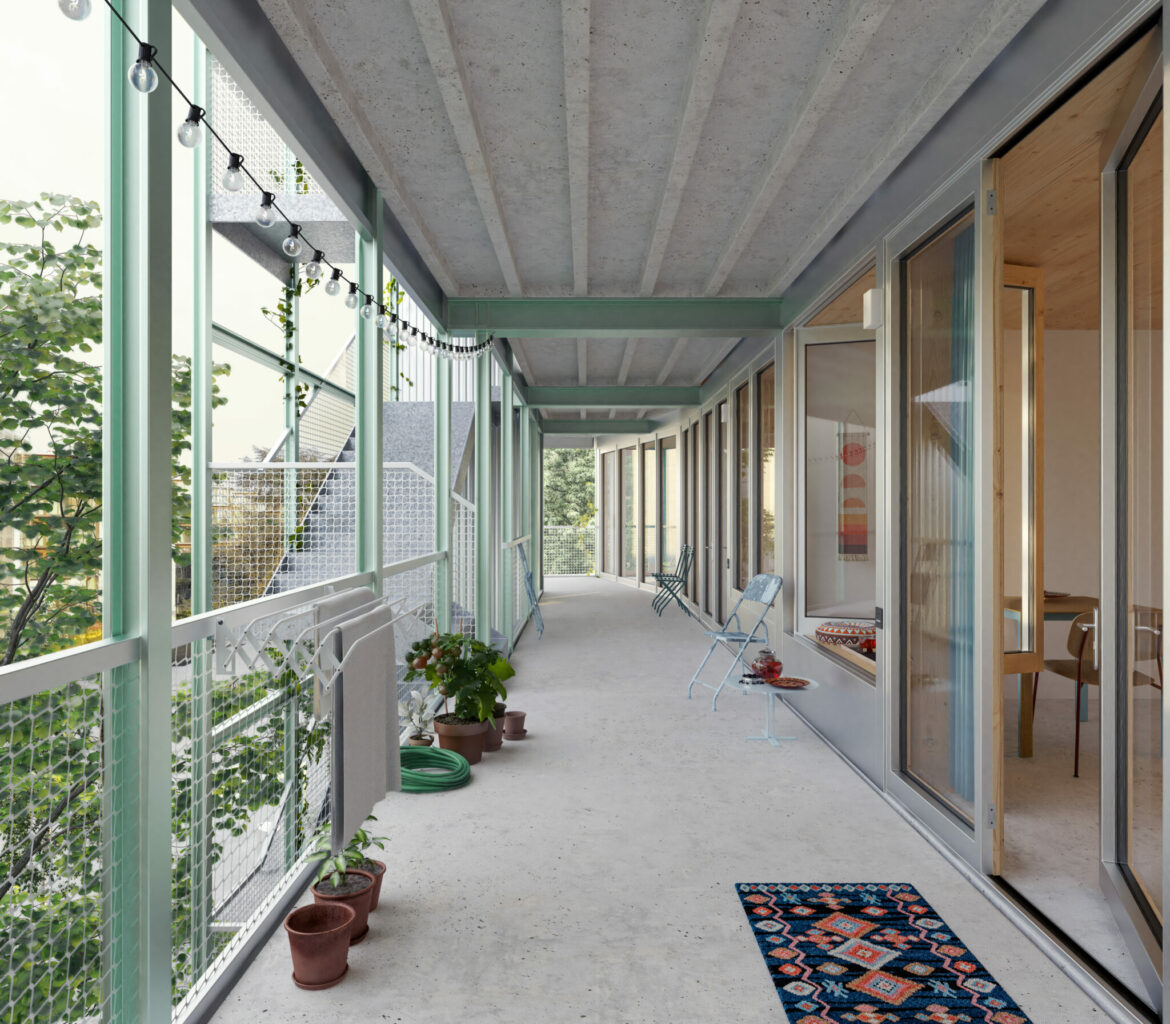Neubau Wohnhaus Burgfelderstrasse, Basel: Perita darf als Subplaner innerhalb des Generalplanerteams das Kosten- und Baumanagement verantworten. Architektur: von Ballmoos Partner Architekten AG
