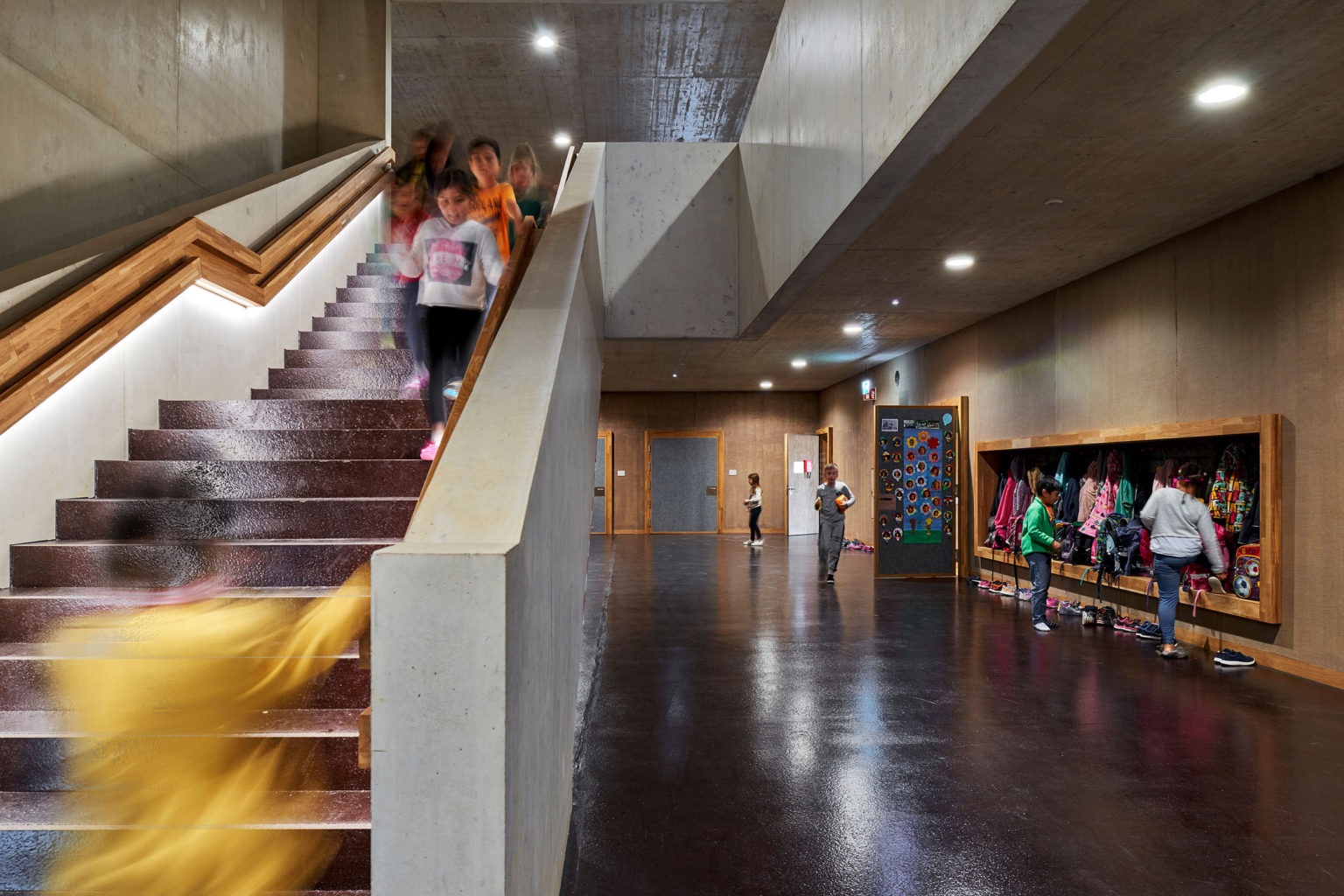 Neubau Primarschule Erlenmatt © Fotografie Roman Weyeneth