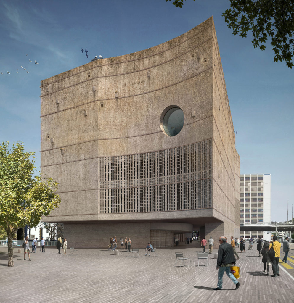 Visualisierung Ozeanium © Boltshauser Architekten