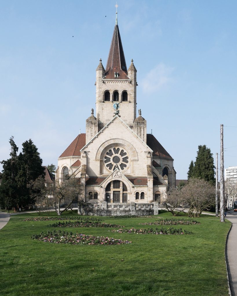 Pauluskirche Basel, Robert Curjel & Karl Moser, 1899 -1901 © Architektur Basel
