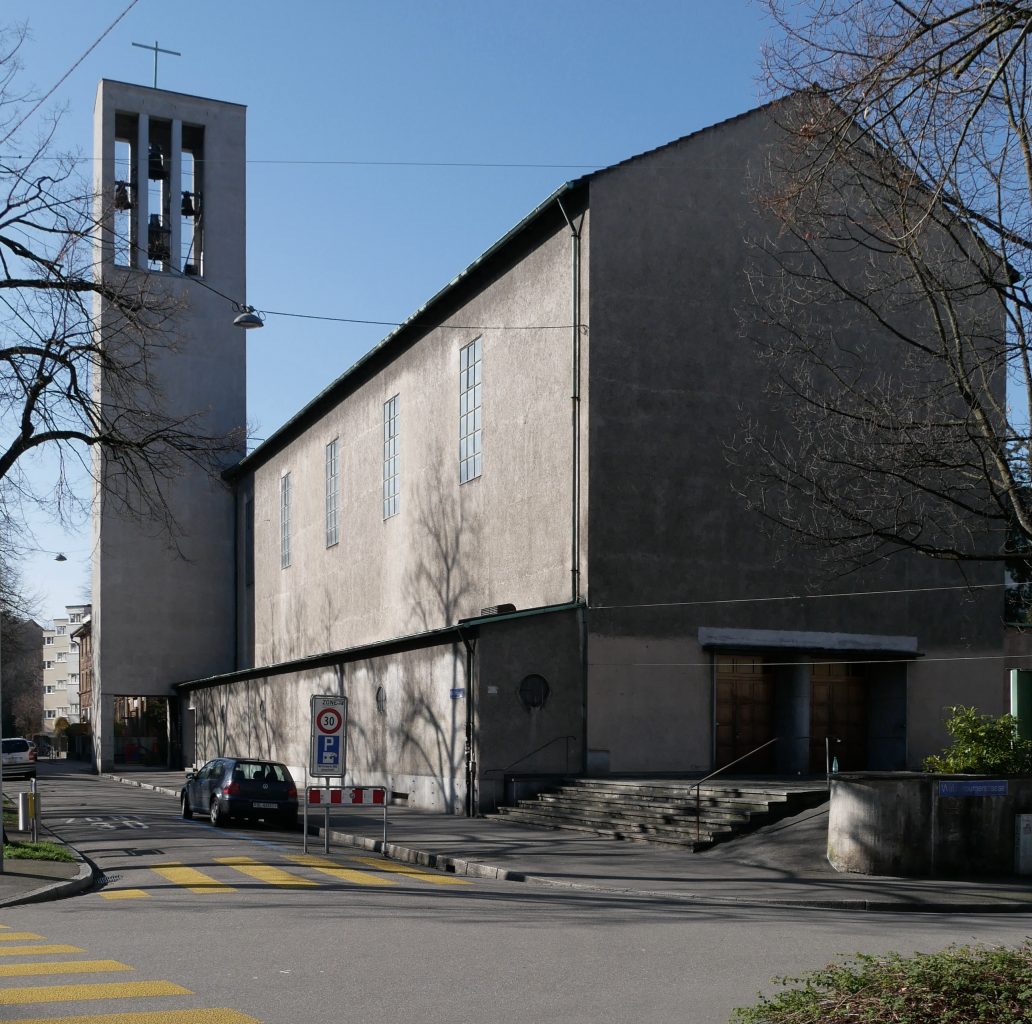 Kirche Don Bosco von Hermann Baur (1934-37) © Architektur Basel