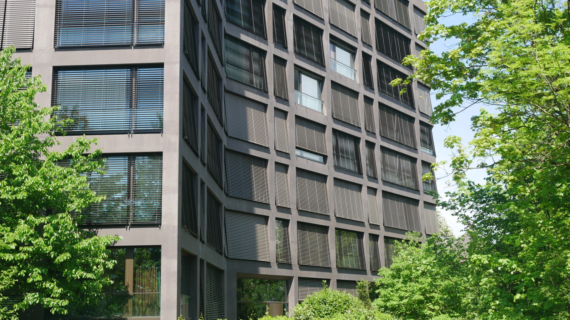 Basler Betonarchitektur: Wohnhaus Schwarzpark von Miller & Maranta Architekten © Architektur Basel