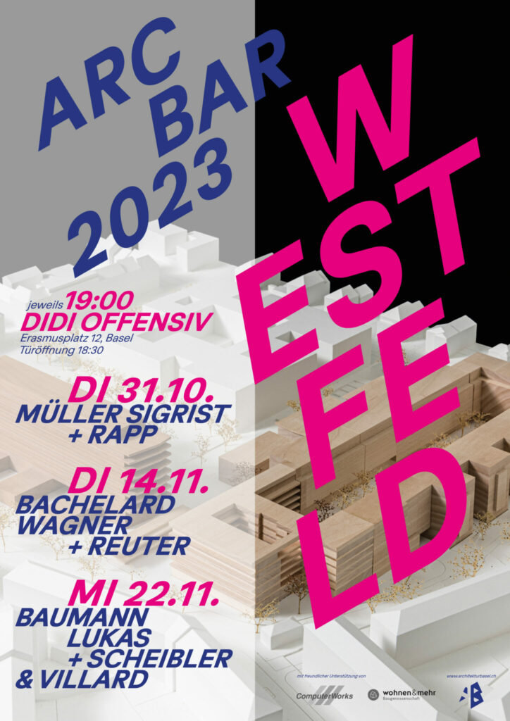 Plakat Architekturbar 2023