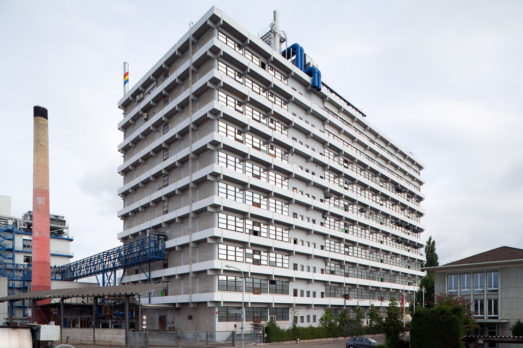 Industriebau «Pratteler Hilton», Pratteln © Börje Müller Fotografie