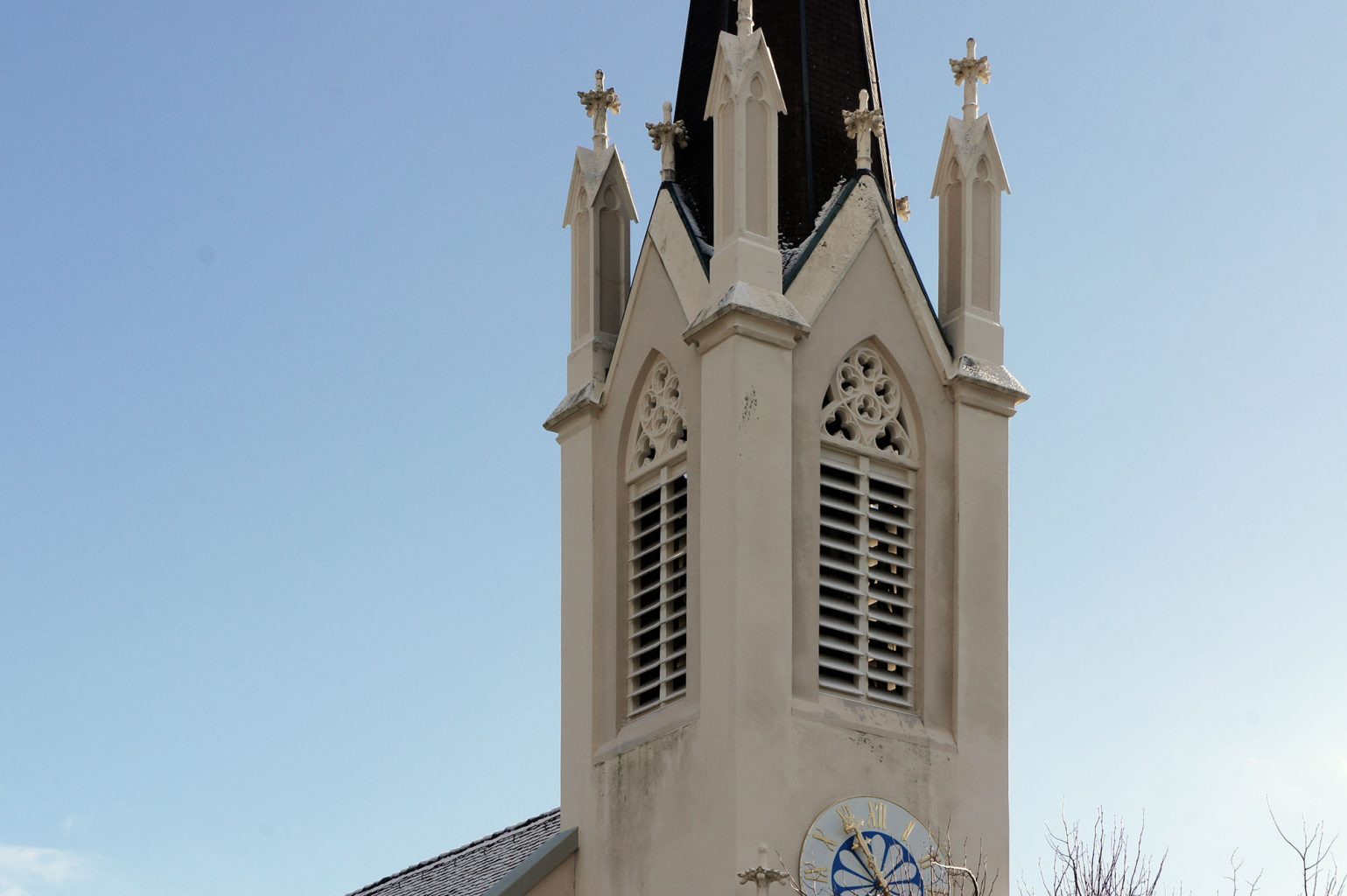 Reformierte Kirche St. Martin, Glockenturm, Kilchberg BL © Architektur Basel
