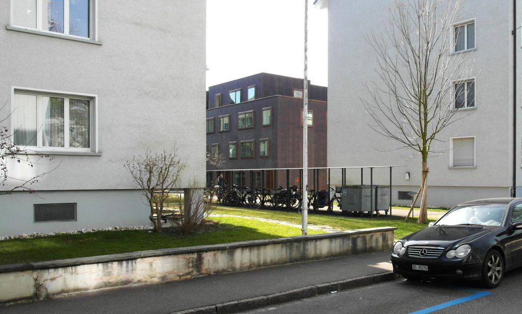 Hofbebauung Hegenheimerstrasse Luca Selva Architekten © Architektur Basel