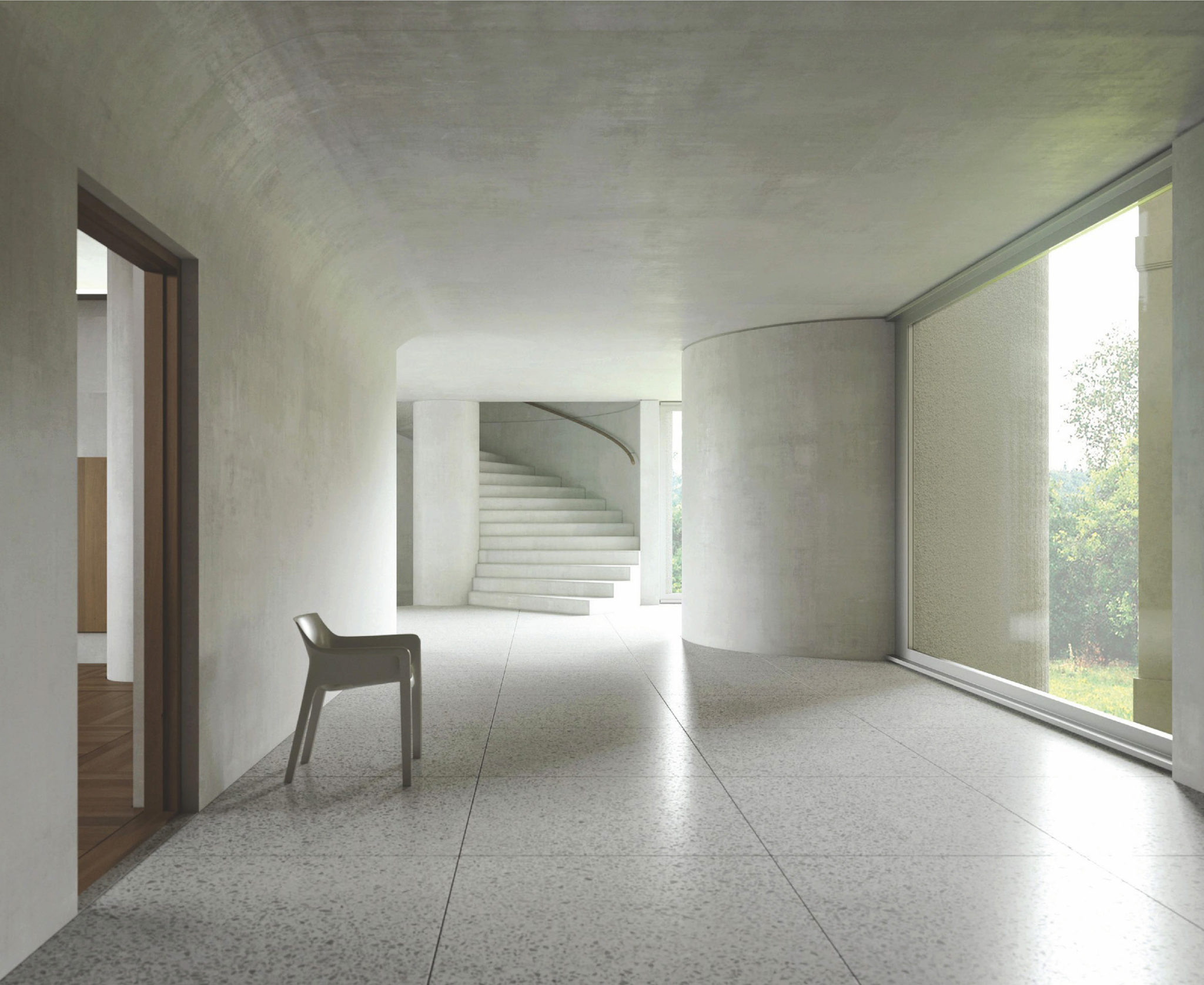 Wartebereich für Besucher*innen © Notaton