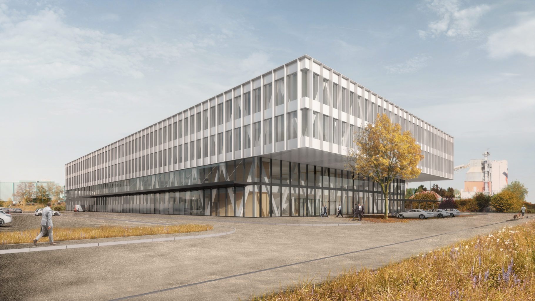 Neubau Hauptsitz SKAN in Allschwil © Burckhardt+Partner