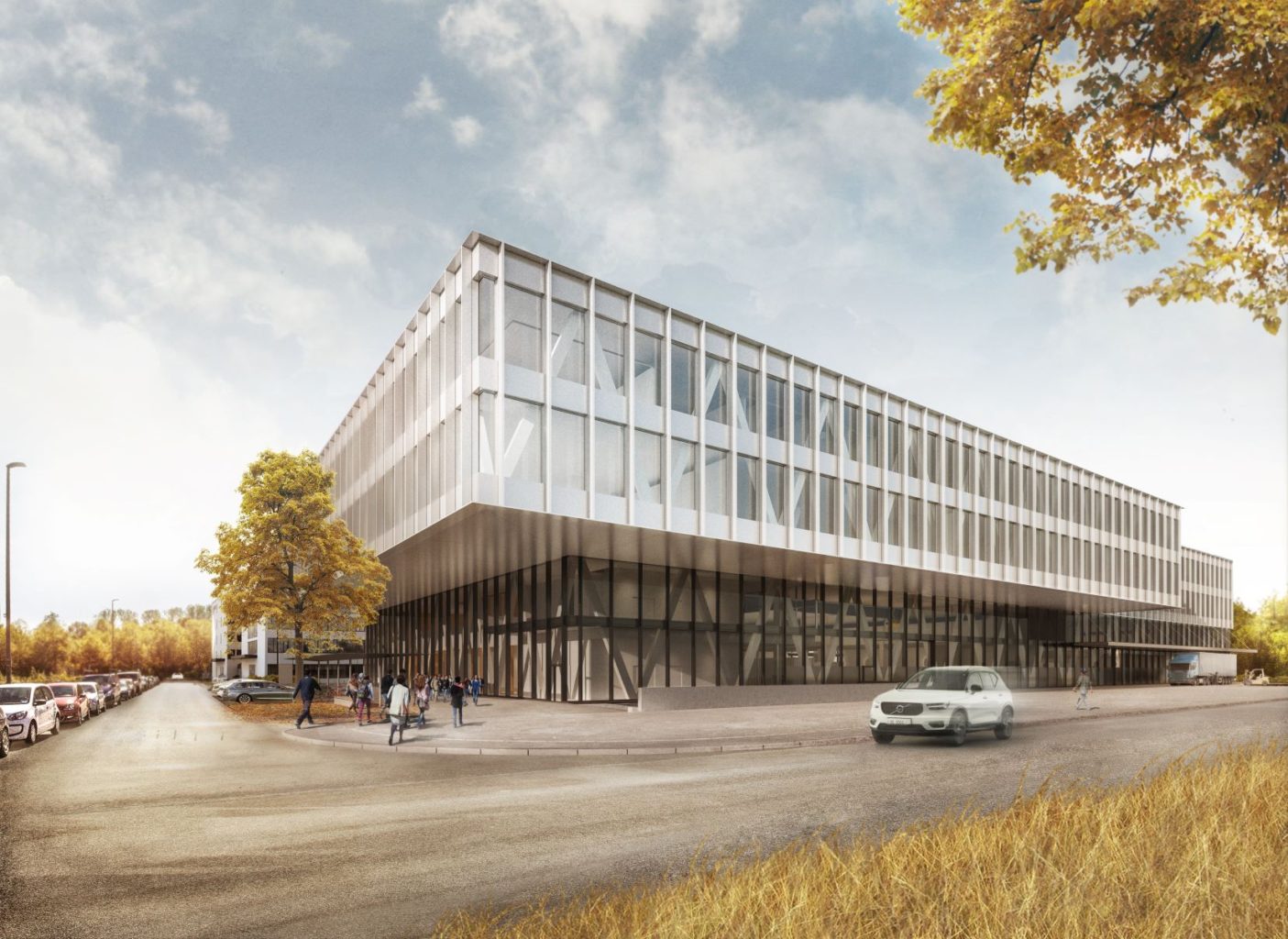 Neubau Hauptsitz SKAN in Allschwil © Burckhardt+Partner