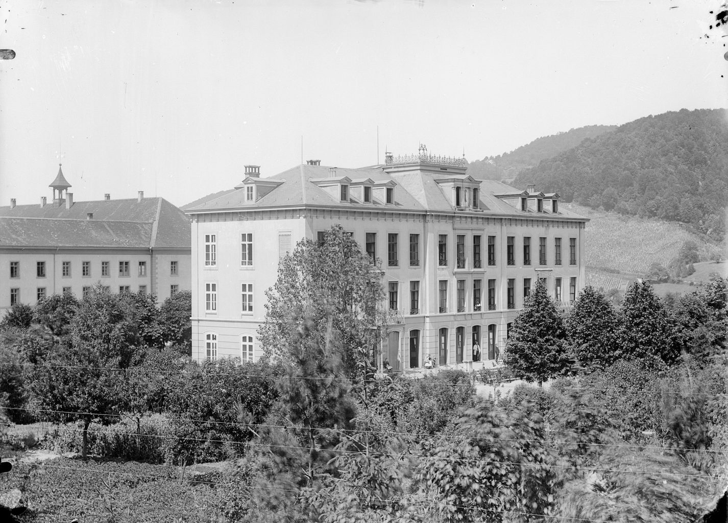 Birmann-Spital (1875), Liestal STABL_PA_6292_01.389, Fotosammlung Seiler Arnold und Junior, Liestal, Staatsarchiv Basel-Landschaft