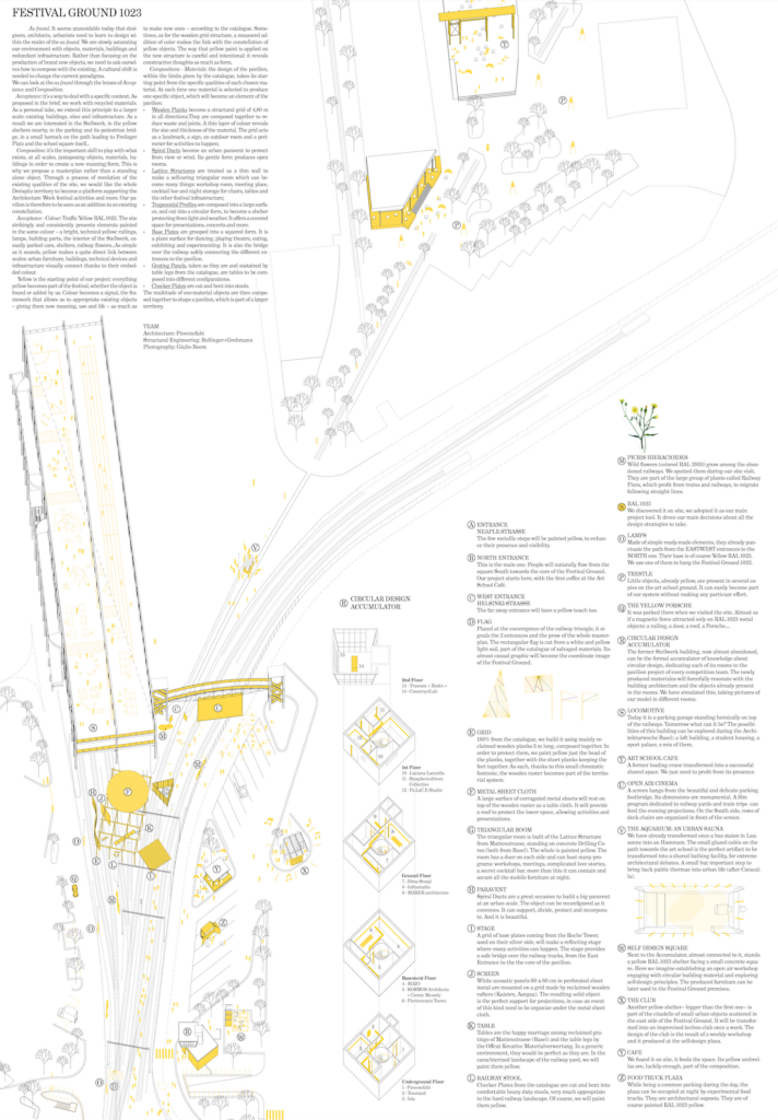 «FESTIVAL GROUND 1023» © Piovene Fabi, Mailand