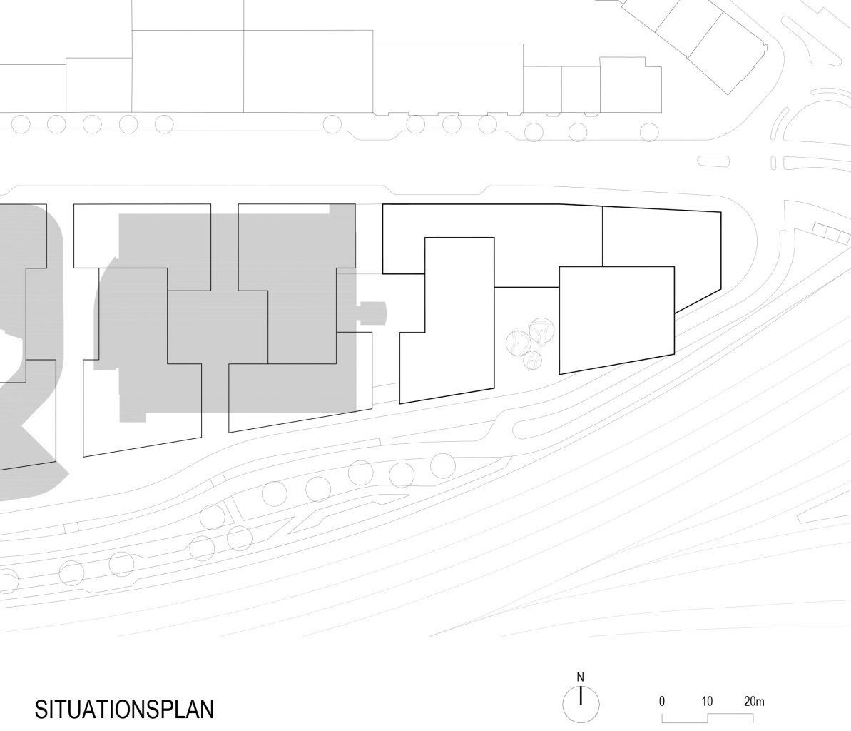 Situationsplan Grosspeter Tower © Burckhardt+Partner AG