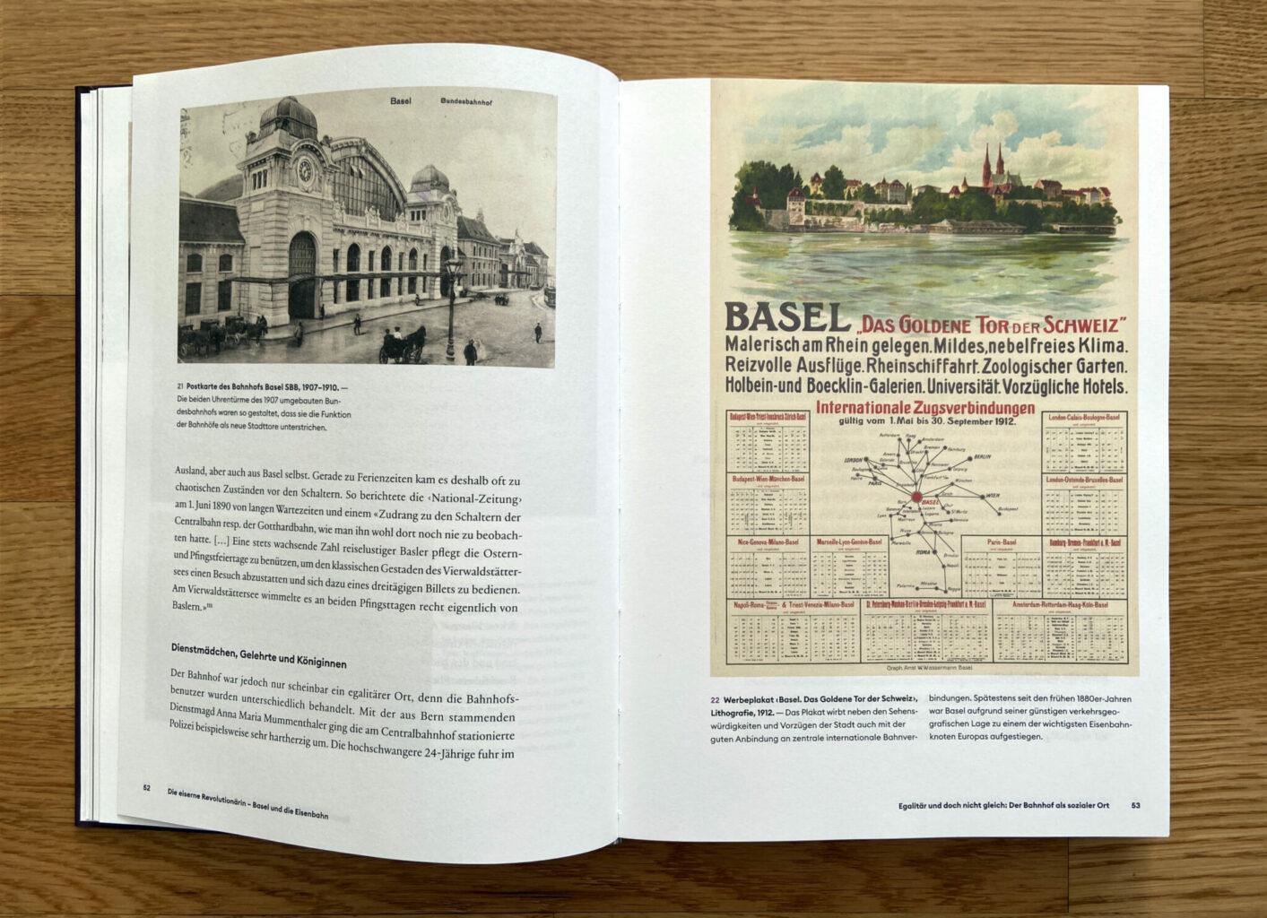 Wie Frage nach dem Standort der Bahnhöfe hat Basel immer wieder beschäftigt.