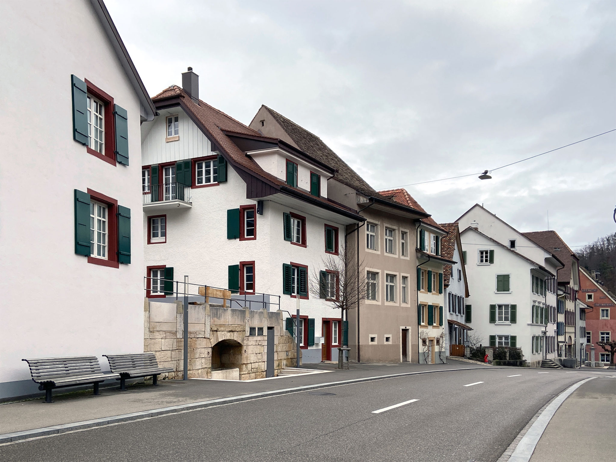 Ortsdurchfahrt Waldenburg © Simon Heiniger / Architektur Basel